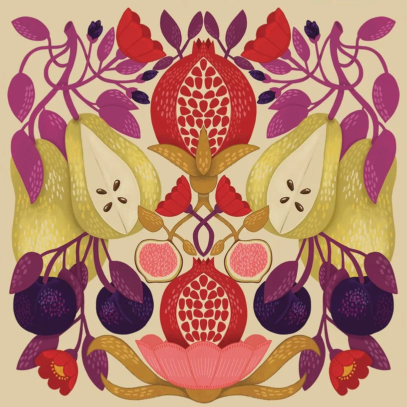 Pears & Pomegranates