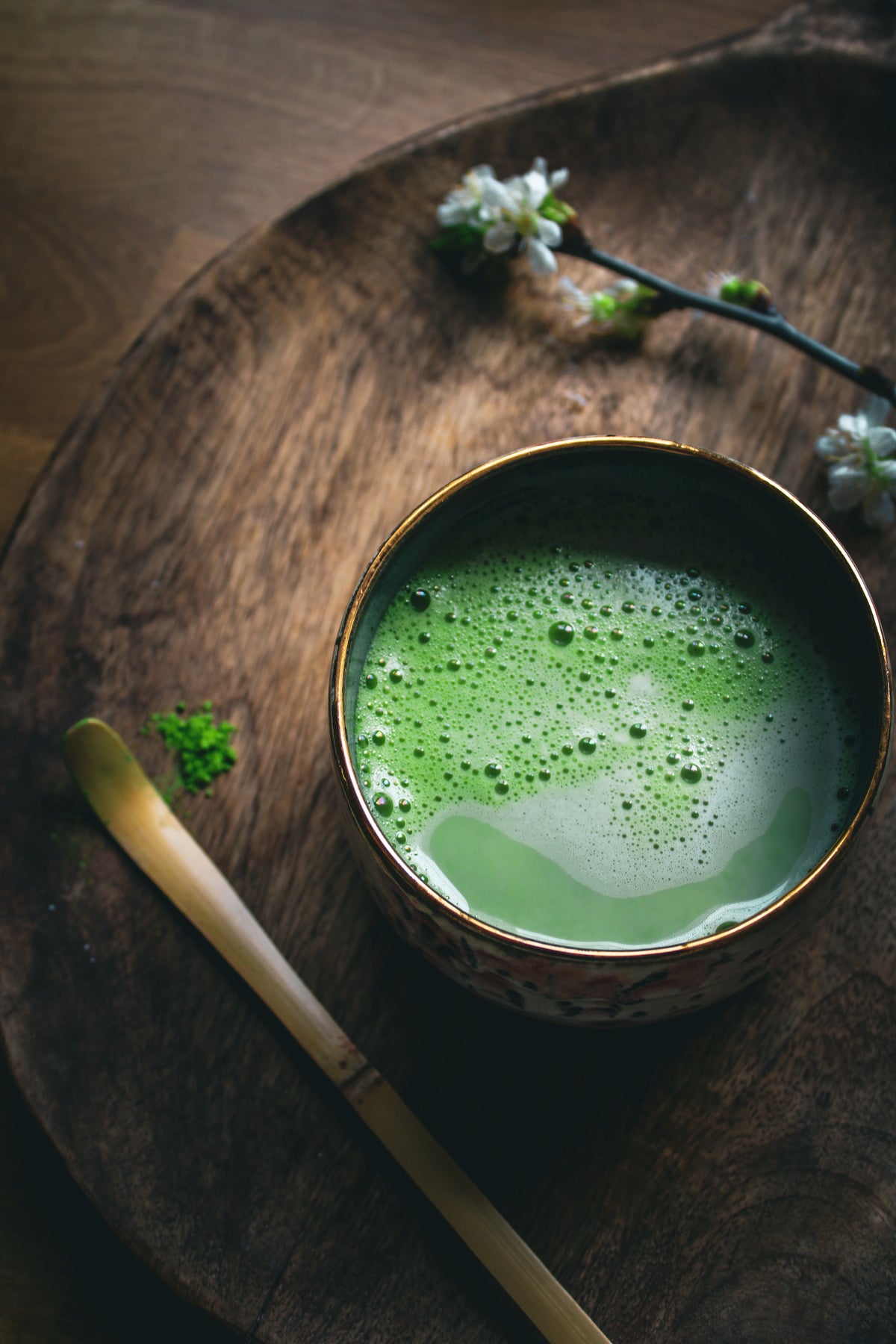 Matcha - Kopp med pip