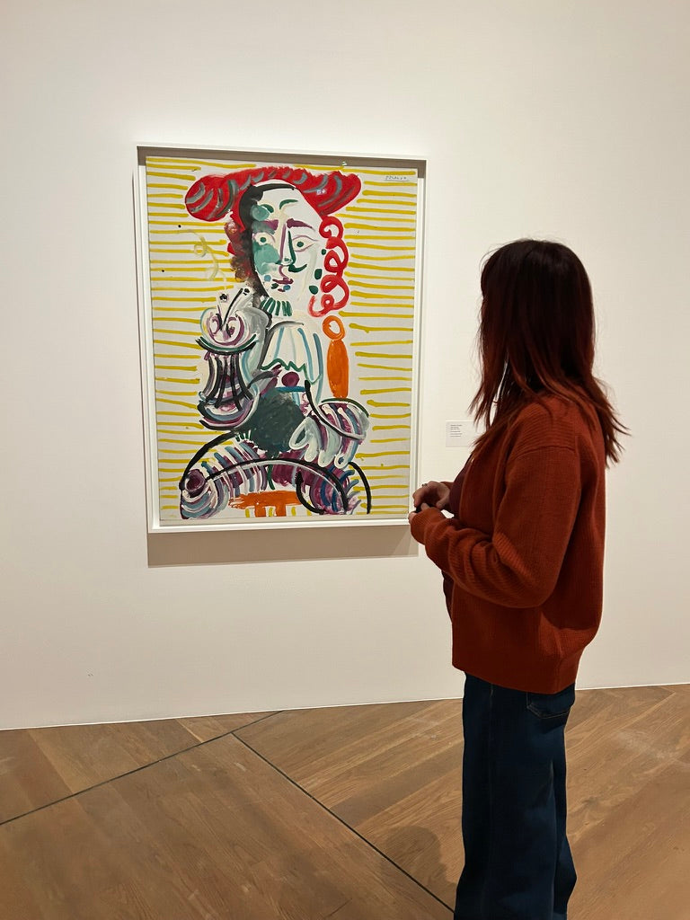 Vi brukade måla av Picasso