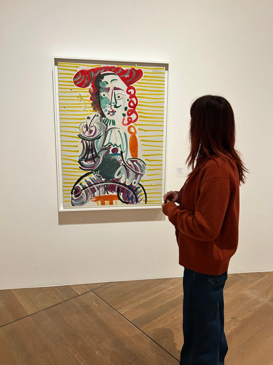 Vi brukade måla av Picasso