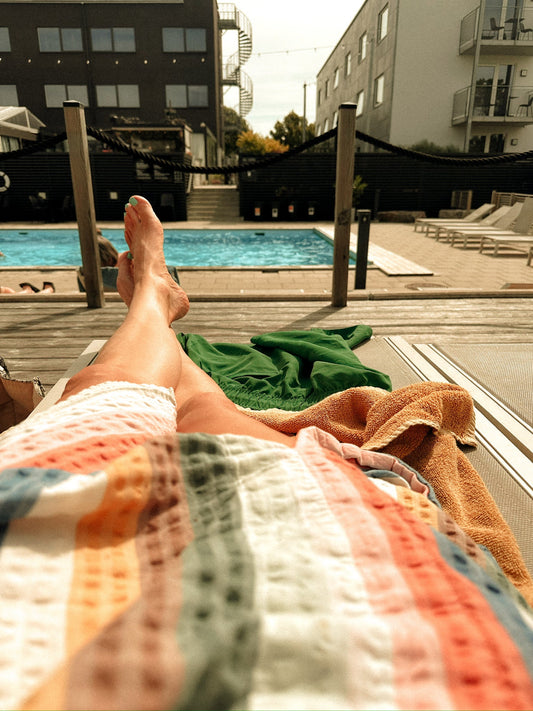 Panik vid pool!