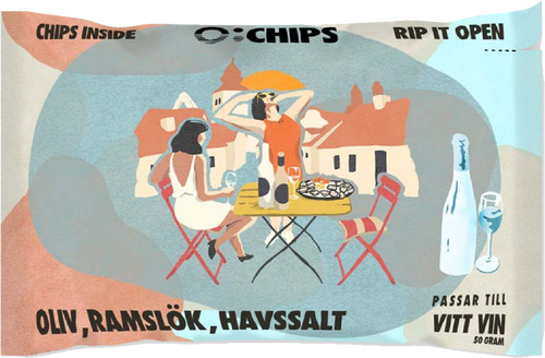 Ö-chips Oliv/Havsalt/Ramslök