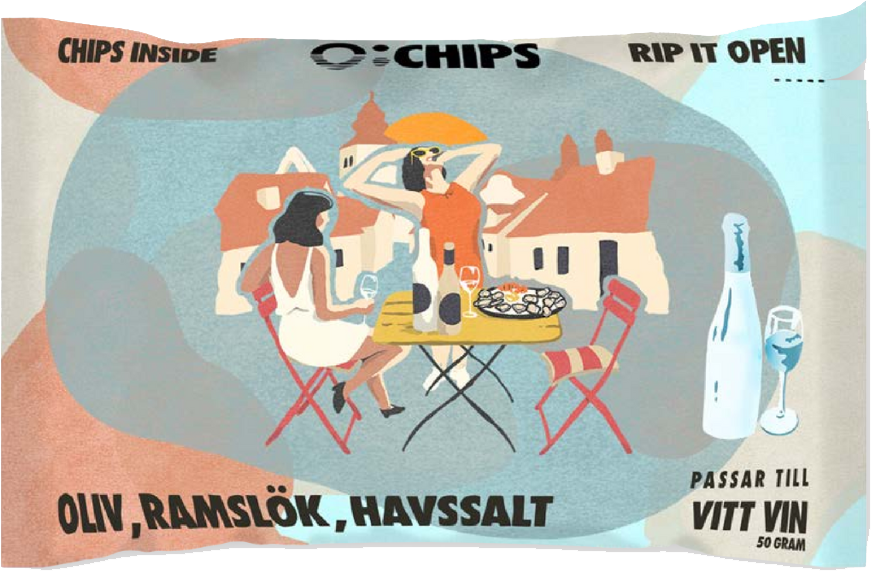 Ö-chips Oliv/Havsalt/Ramslök
