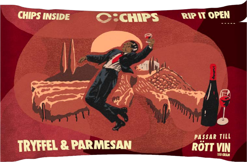 Ö-chips Tryffel/Parmesan